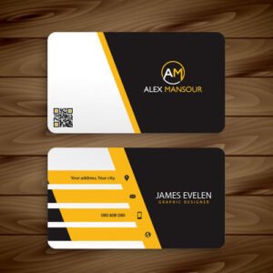 Visiting card (business card)